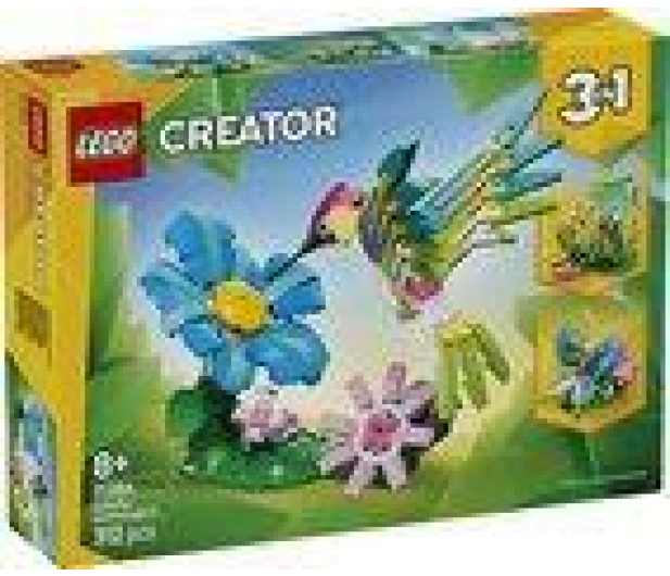 LEGO CREATOR 31384 Dzikie zwierzęta: kolorowy koliber - 1473432 - zdjęcie